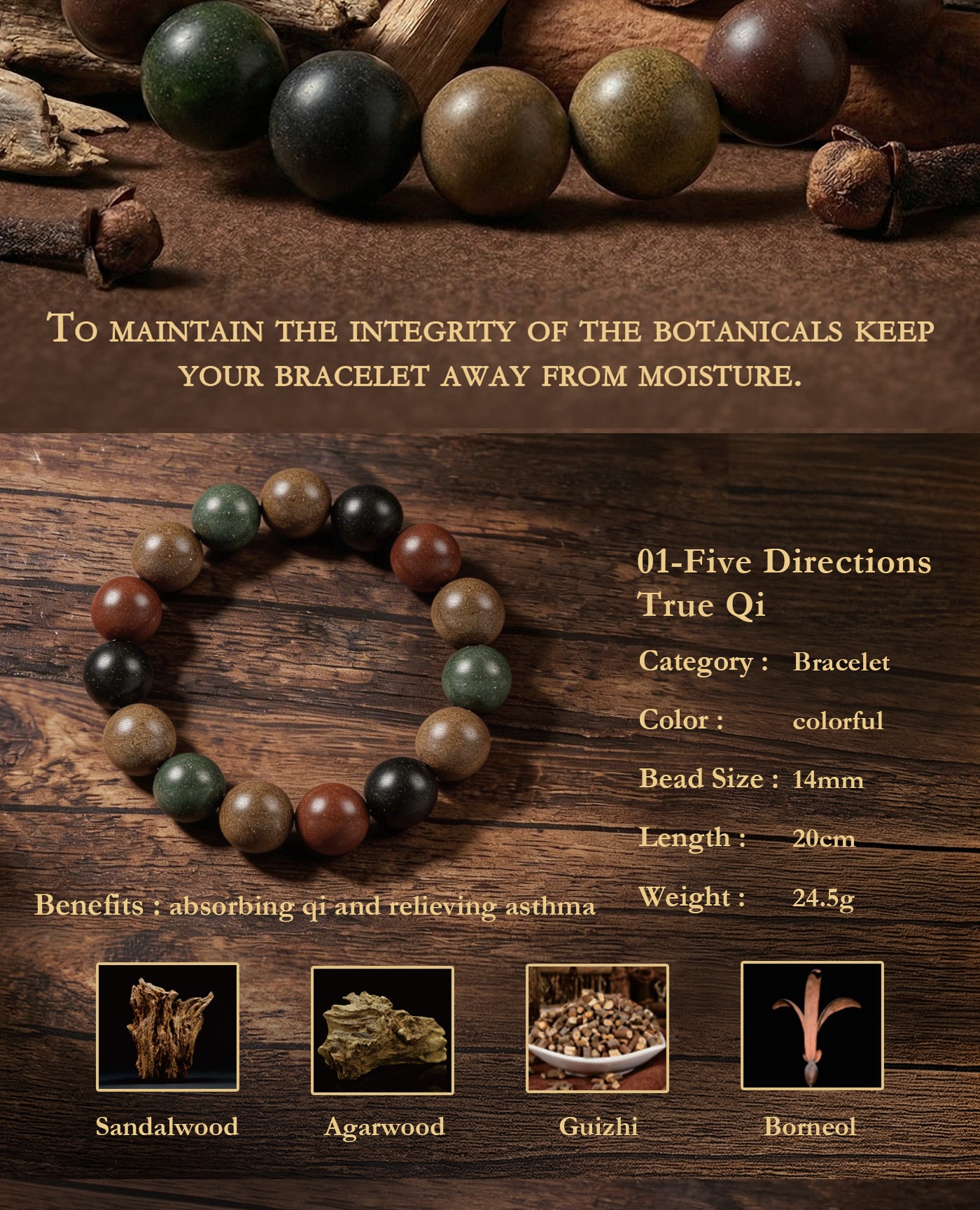 Earth Tone Crystal Bead Bracelet